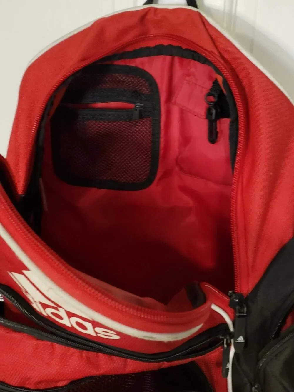 Adidas Fresh PAK LoadSpring Red Black Backpack One Size